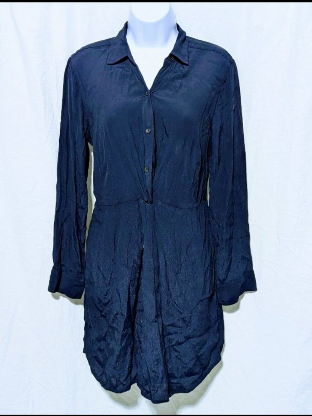 Abercrombie and Fitch Button Up Dress Size Medium Petite New with tags